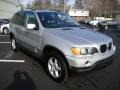 2002 Titanium Silver Metallic BMW X5 3.0i  photo #4