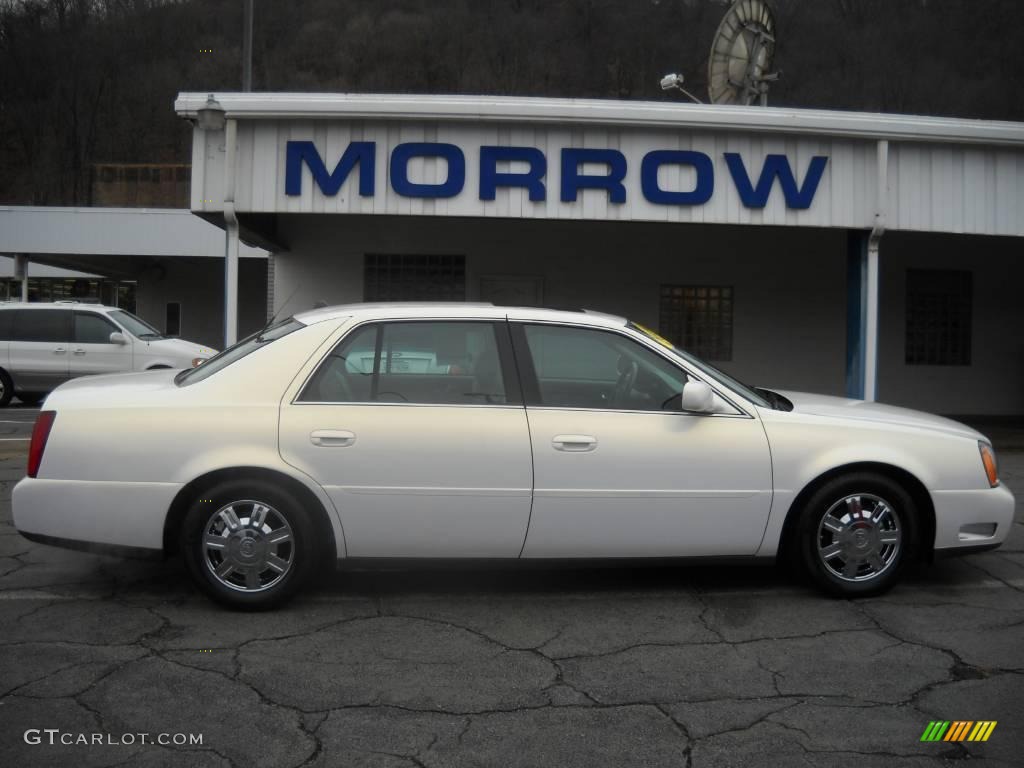 2004 White Diamond Cadillac Deville Sedan 23383395 Gtcarlot Com Car Color Galleries