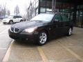 Jet Black - 5 Series 525i Sedan Photo No. 4