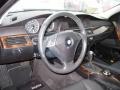 Jet Black - 5 Series 525i Sedan Photo No. 12