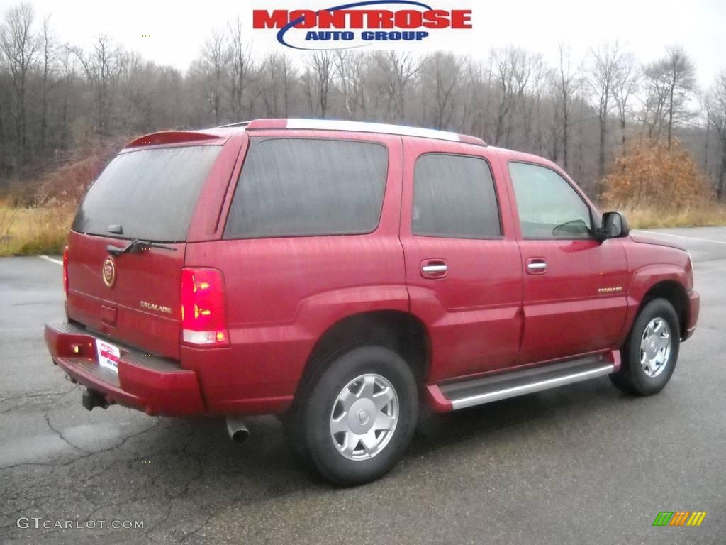 2006 Escalade AWD - Red E / Shale photo #2