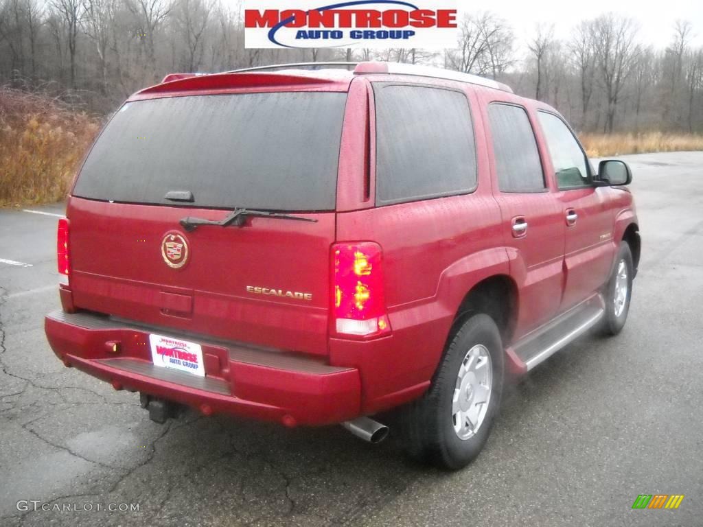 2006 Escalade AWD - Red E / Shale photo #3