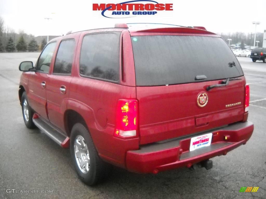 2006 Escalade AWD - Red E / Shale photo #5