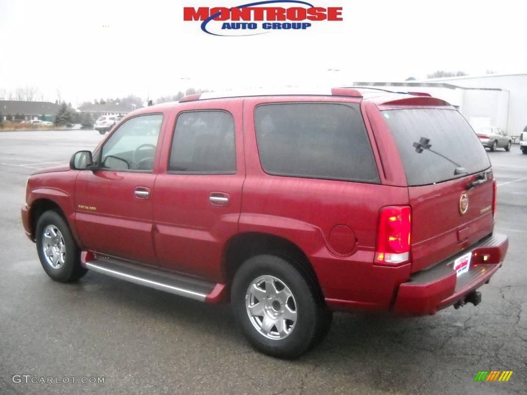2006 Escalade AWD - Red E / Shale photo #6