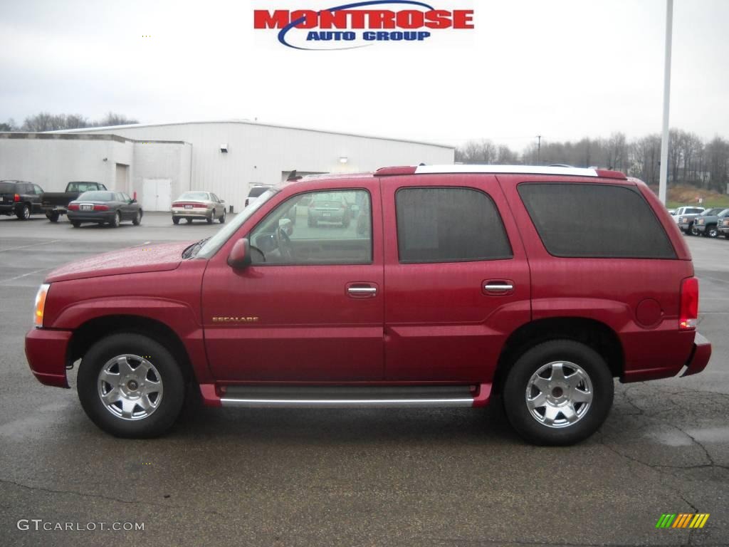 2006 Escalade AWD - Red E / Shale photo #7