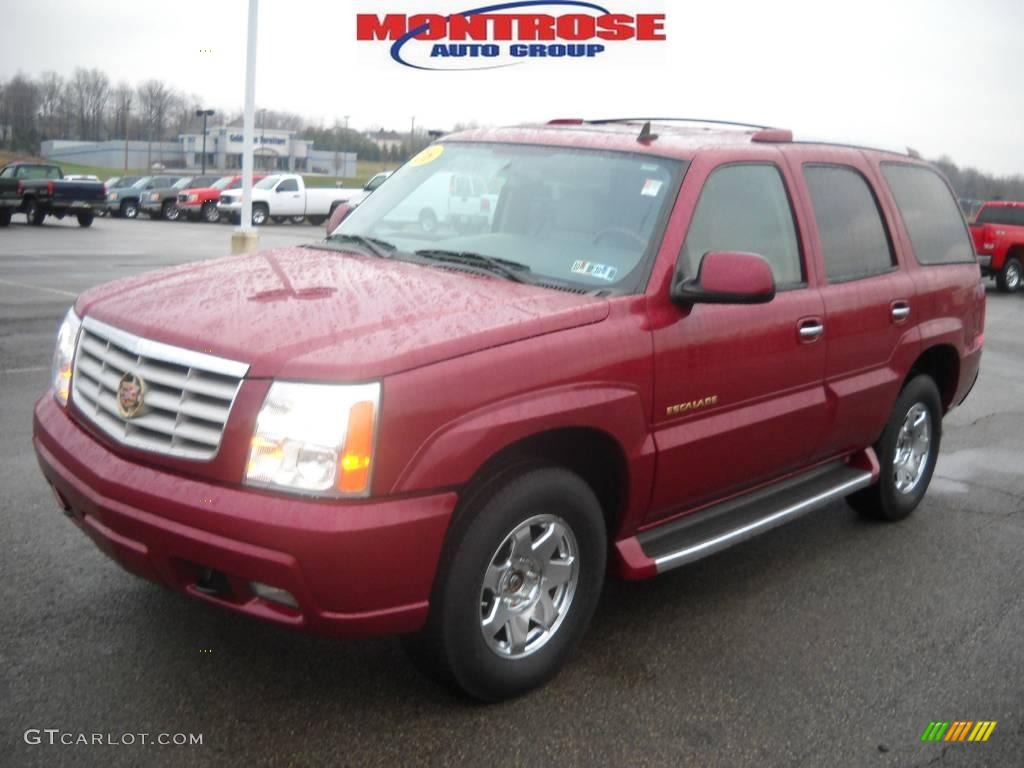 2006 Escalade AWD - Red E / Shale photo #20