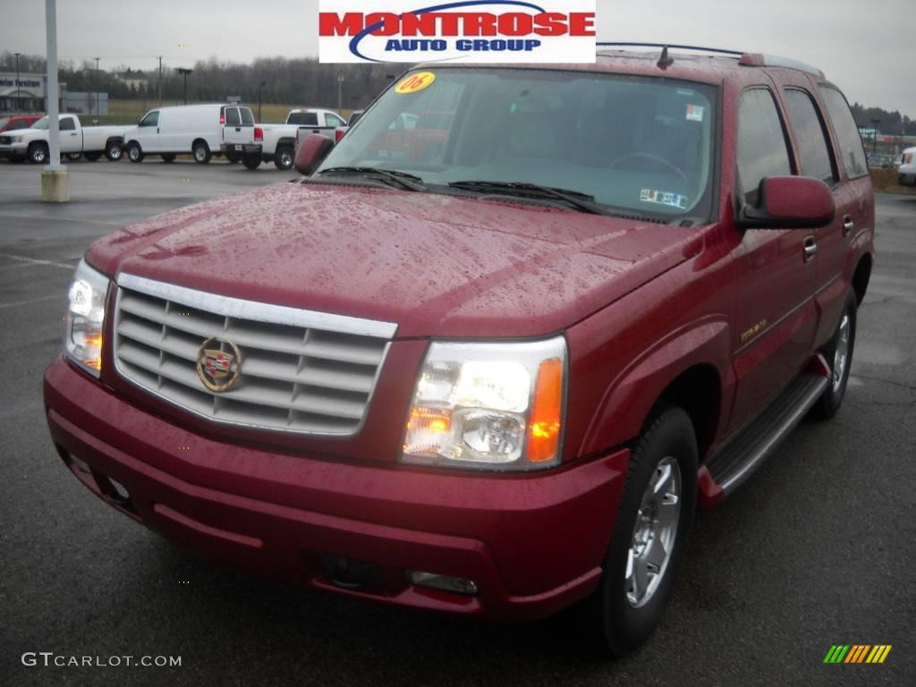 2006 Escalade AWD - Red E / Shale photo #21