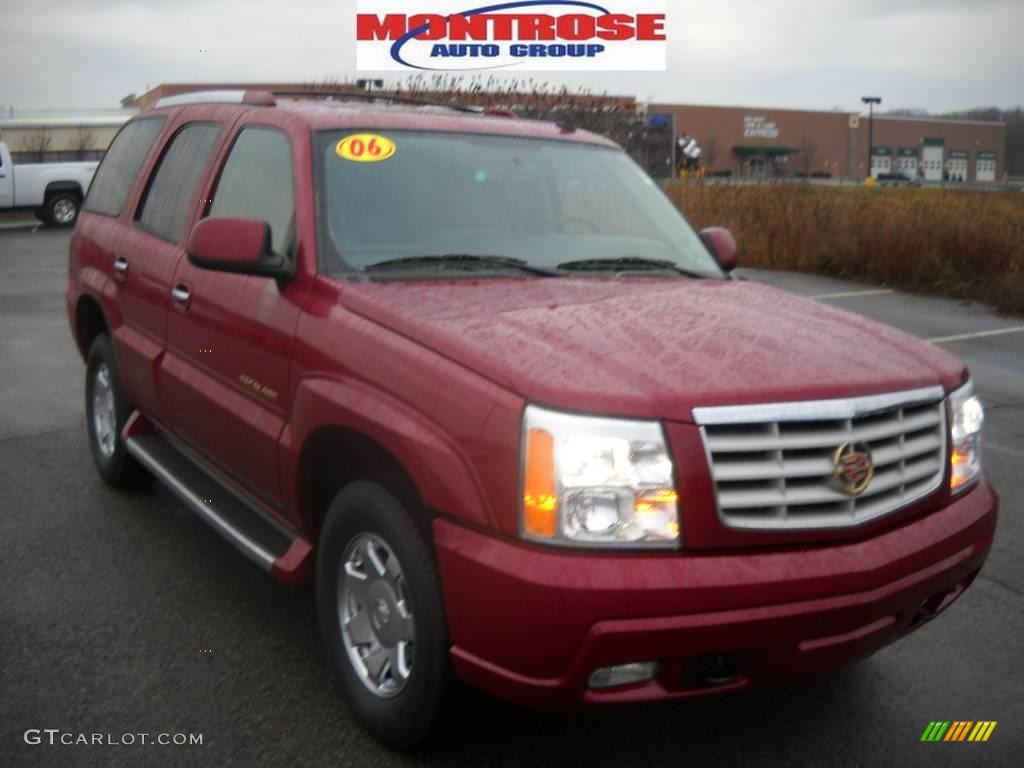 2006 Escalade AWD - Red E / Shale photo #23