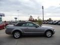 2007 Tungsten Grey Metallic Ford Mustang V6 Deluxe Convertible  photo #4