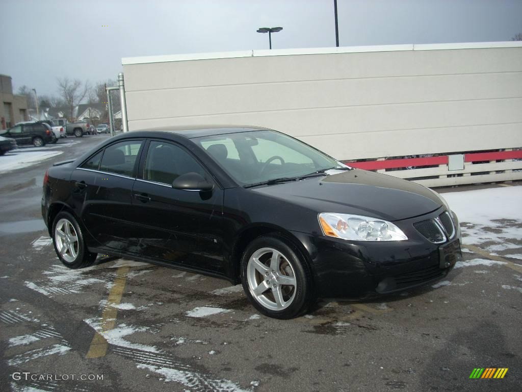 2007 G6 V6 Sedan - Black / Ebony photo #2