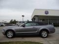 2007 Tungsten Grey Metallic Ford Mustang V6 Deluxe Convertible  photo #8