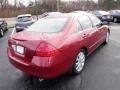 2007 Moroccan Red Pearl Honda Accord SE V6 Sedan  photo #6