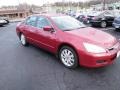 2007 Moroccan Red Pearl Honda Accord SE V6 Sedan  photo #9