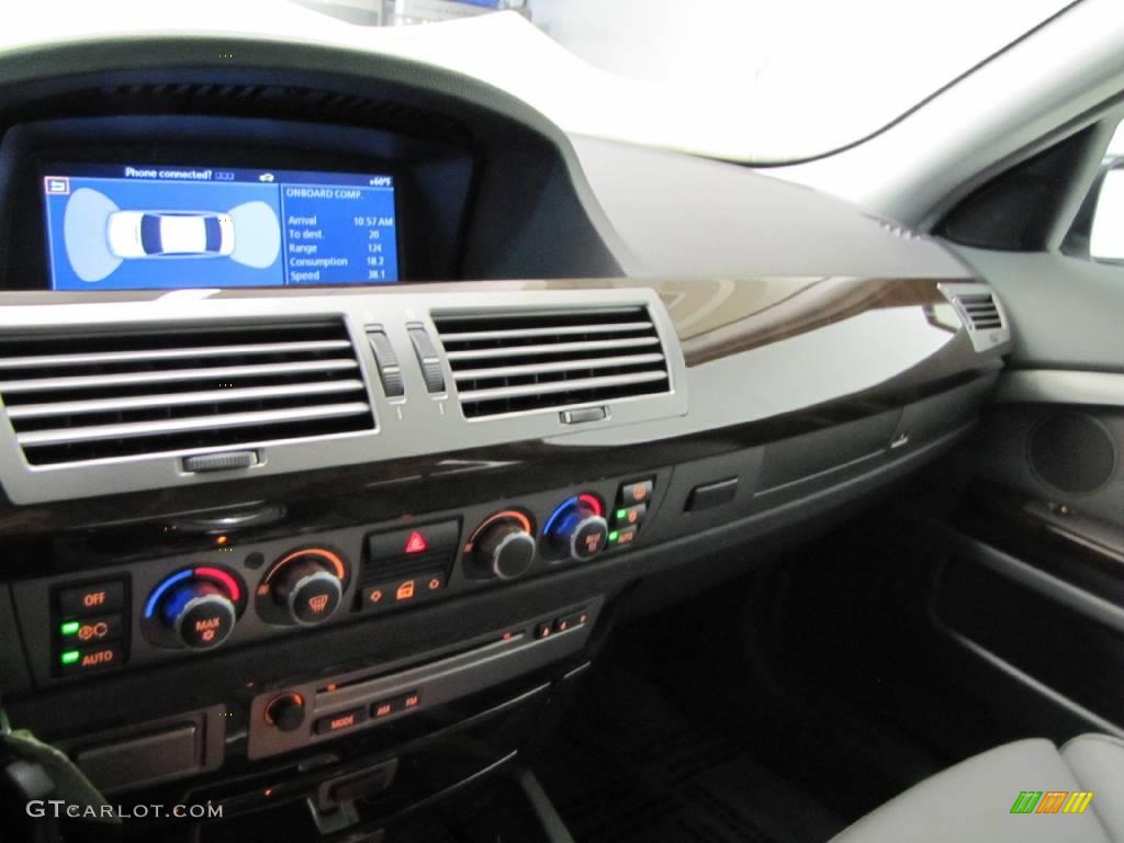 2008 7 Series 750Li Sedan - Titanium Silver Metallic / Flannel Grey photo #21