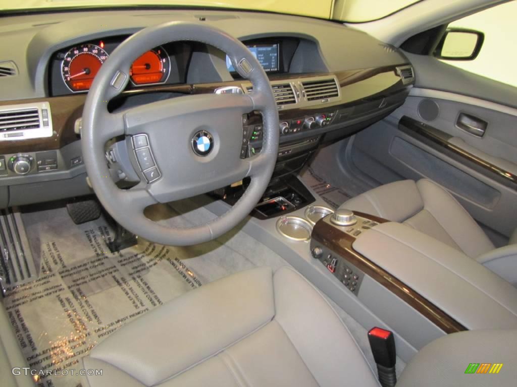 2008 7 Series 750Li Sedan - Titanium Silver Metallic / Flannel Grey photo #23