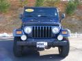 2005 Patriot Blue Pearl Jeep Wrangler Unlimited 4x4  photo #2
