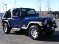 2005 Patriot Blue Pearl Jeep Wrangler Unlimited 4x4  photo #3