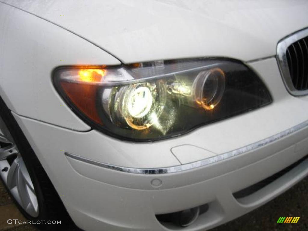 2008 7 Series 750Li Sedan - Alpine White / Cream Beige photo #11