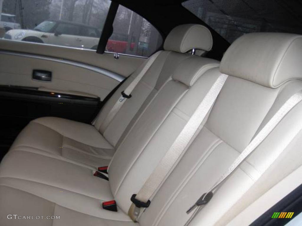 2008 7 Series 750Li Sedan - Alpine White / Cream Beige photo #16