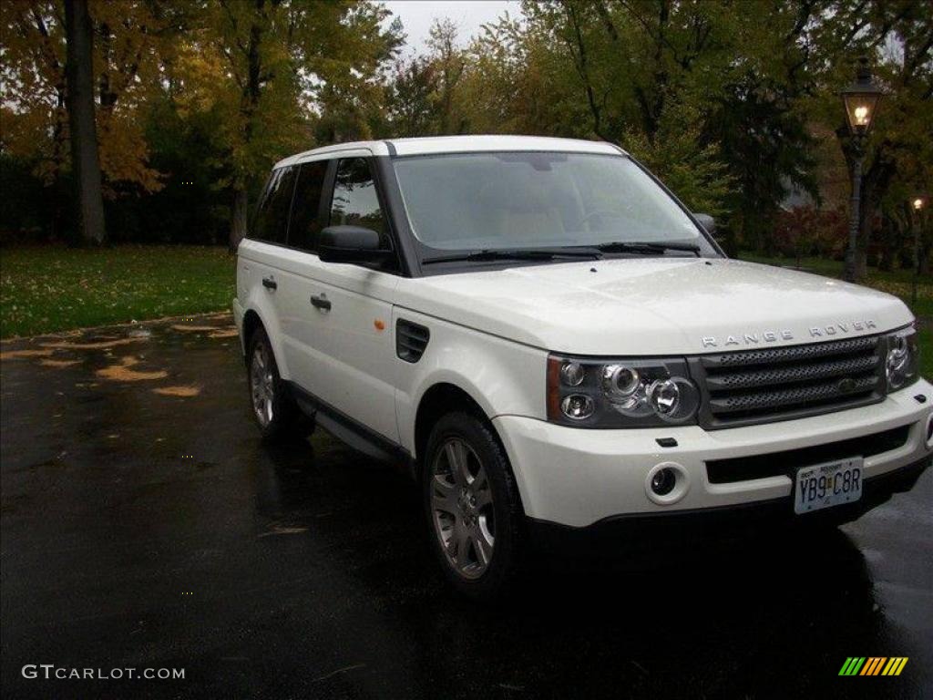 2006 Range Rover Sport HSE - Chawton White / Alpaca Beige photo #1