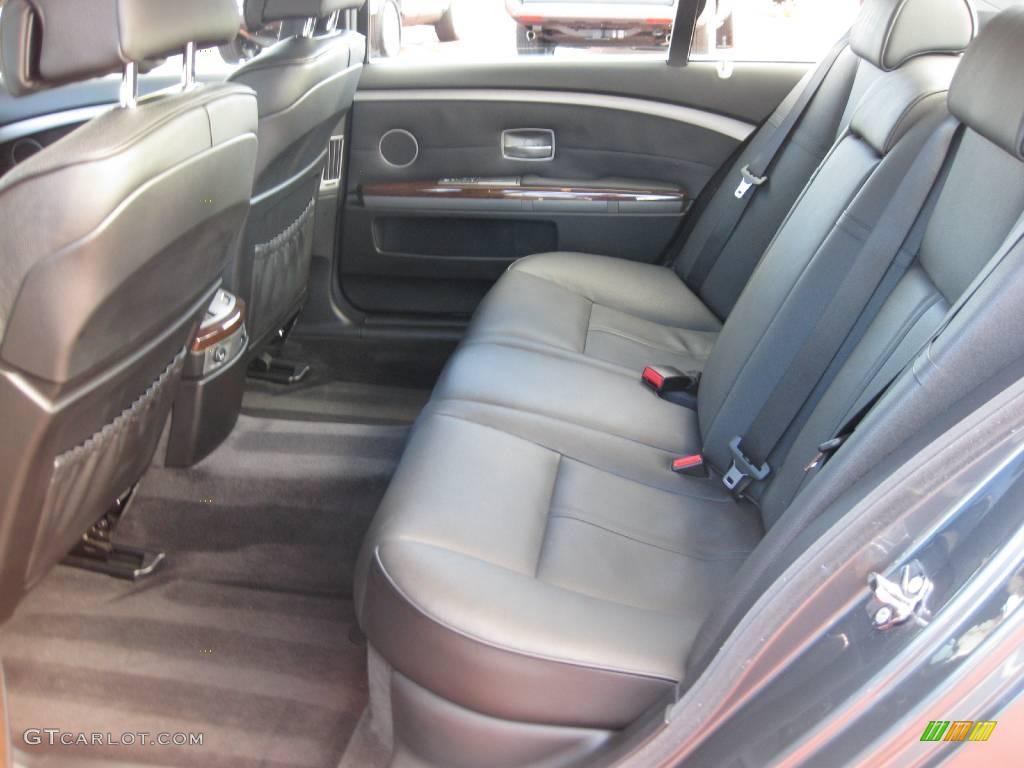 2008 7 Series 750Li Sedan - Titanium Grey Metallic / Black photo #8