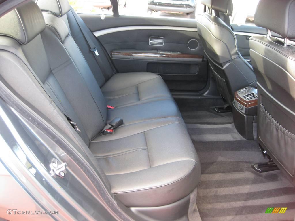 2008 7 Series 750Li Sedan - Titanium Grey Metallic / Black photo #10