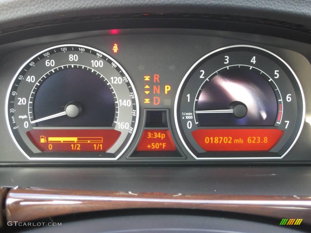 2008 7 Series 750Li Sedan - Titanium Grey Metallic / Black photo #13