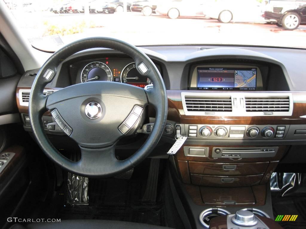 2008 7 Series 750Li Sedan - Titanium Grey Metallic / Black photo #15