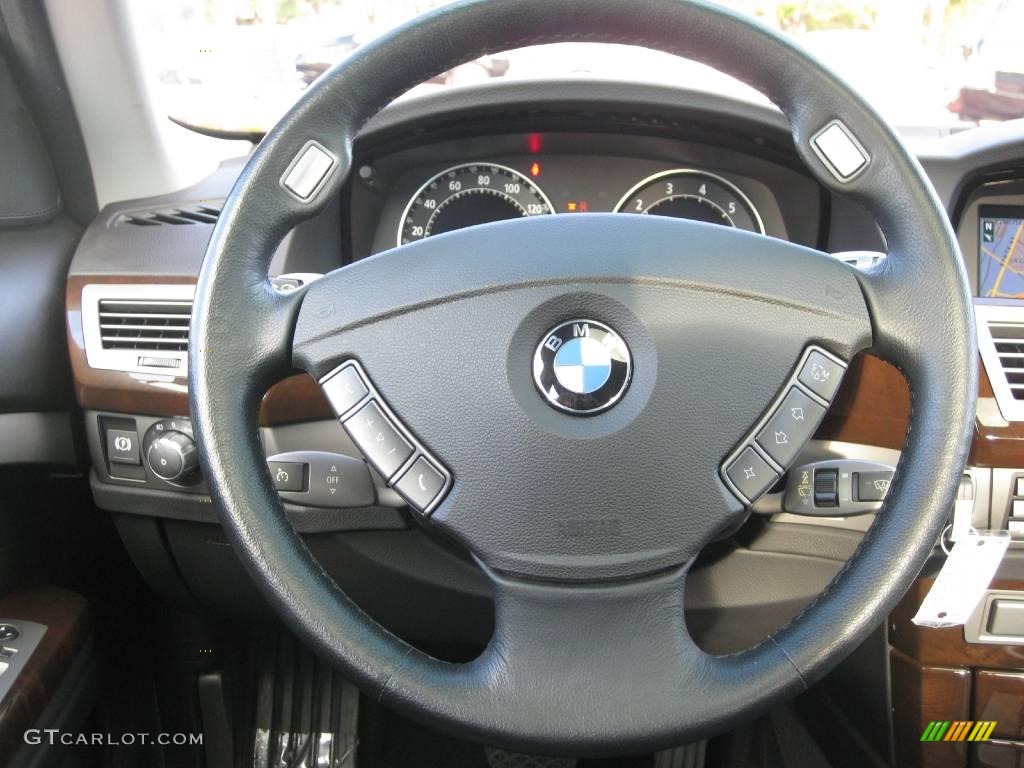 2008 7 Series 750Li Sedan - Titanium Grey Metallic / Black photo #16
