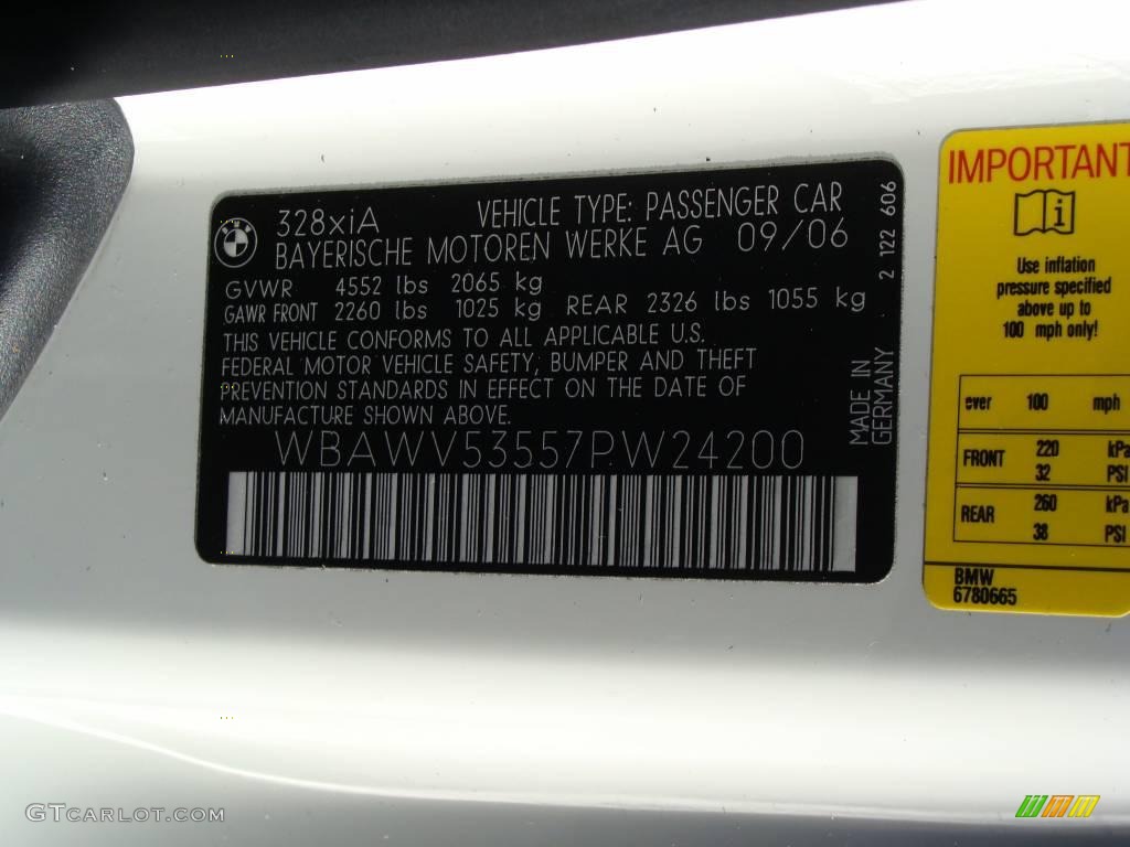 2007 3 Series 328xi Coupe - Alpine White / Saddle Brown/Black photo #15