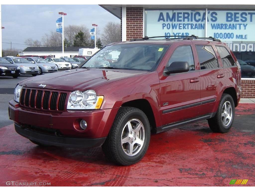 2007 Grand Cherokee Laredo 4x4 - Red Rock Crystal Pearl / Medium Slate Gray photo #1