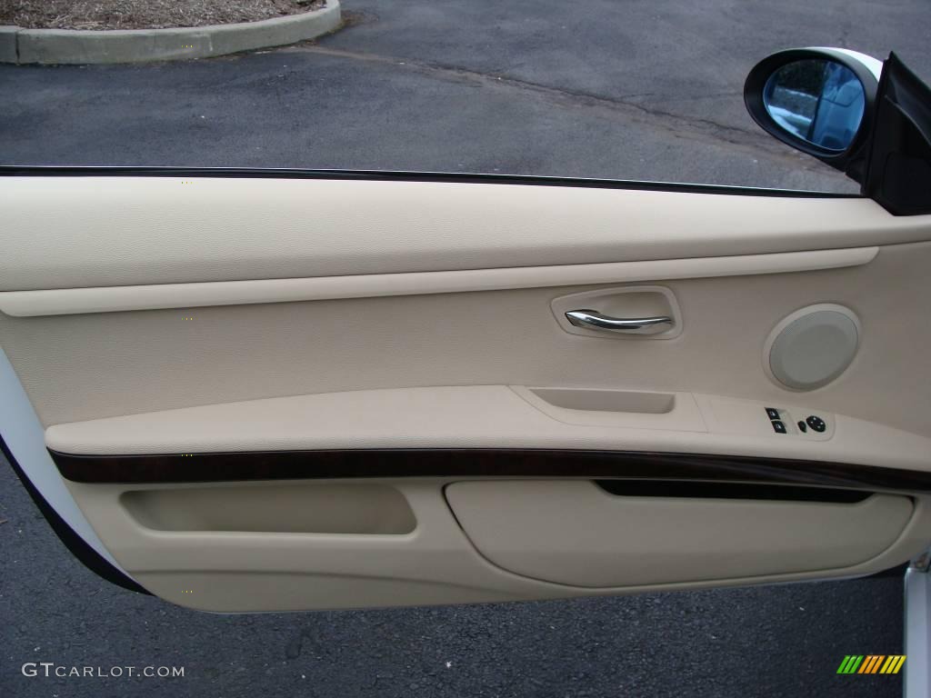 2007 3 Series 328xi Coupe - Alpine White / Cream Beige photo #6