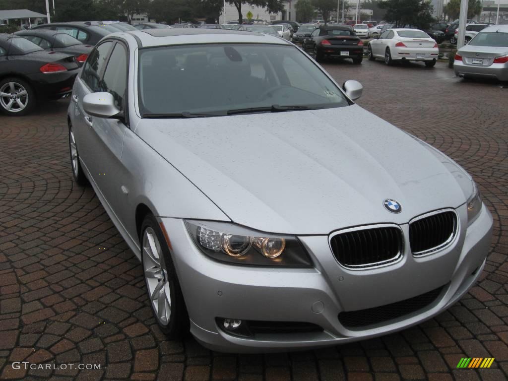 2009 3 Series 328i Sedan - Titanium Silver Metallic / Black photo #8