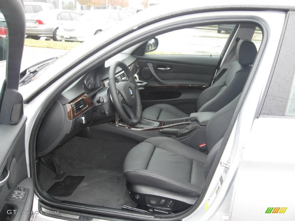 2009 3 Series 328i Sedan - Titanium Silver Metallic / Black photo #13