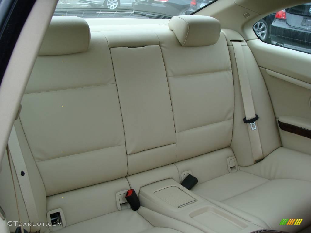 2007 3 Series 328xi Coupe - Alpine White / Cream Beige photo #9