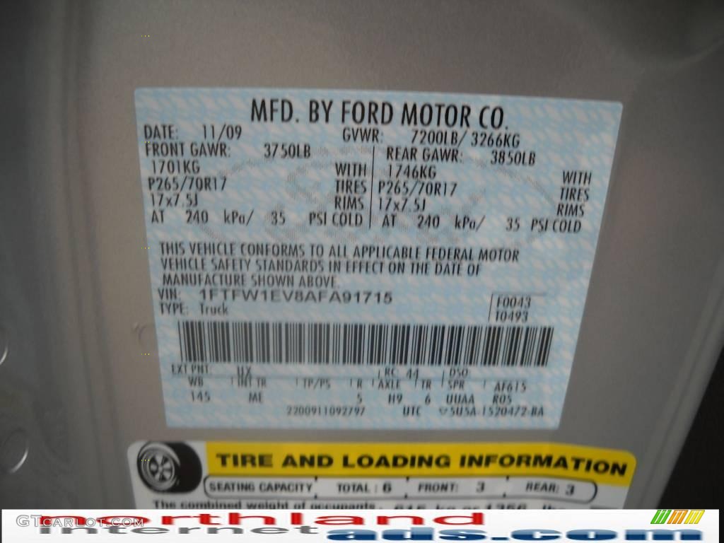 2010 F150 XLT SuperCrew 4x4 - Ingot Silver Metallic / Medium Stone photo #12