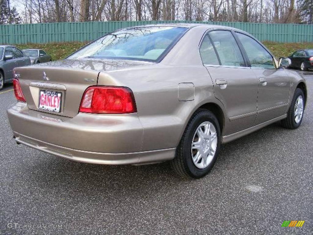 2003 Galant ES - Bodega Beige Pearl / Tan photo #5