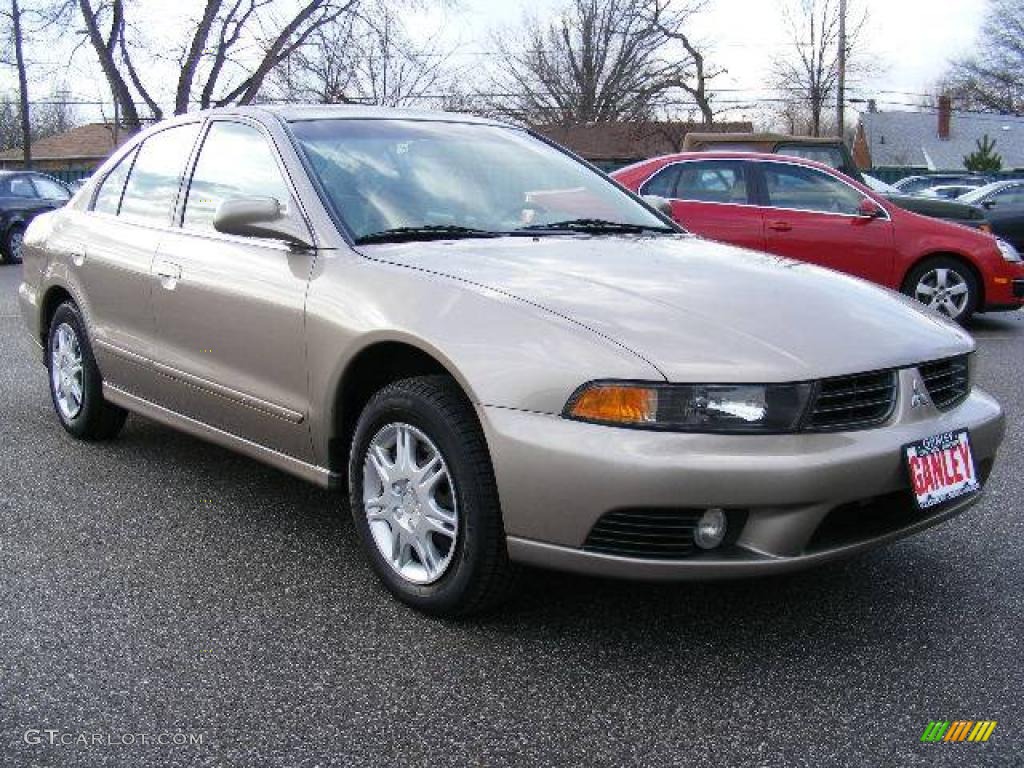 2003 Galant ES - Bodega Beige Pearl / Tan photo #7