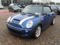 2006 Hyper Blue Metallic Mini Cooper S Convertible  photo #3