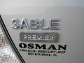 2008 Light Sage Metallic Mercury Sable Premier Sedan  photo #8