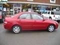 2009 Spicy Red Metallic Kia Spectra EX Sedan  photo #2