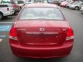 2009 Spicy Red Metallic Kia Spectra EX Sedan  photo #4