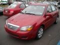 2009 Spicy Red Metallic Kia Spectra EX Sedan  photo #14