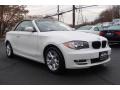 2008 Alpine White BMW 1 Series 128i Convertible  photo #3