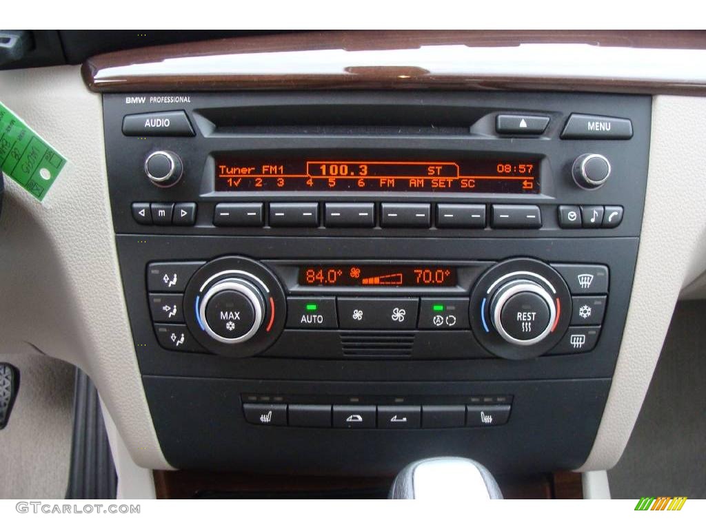 2008 1 Series 128i Convertible - Alpine White / Taupe photo #12