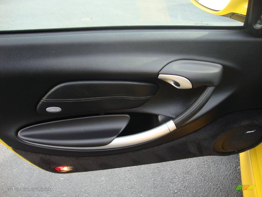 2003 Boxster S - Speed Yellow / Black photo #13