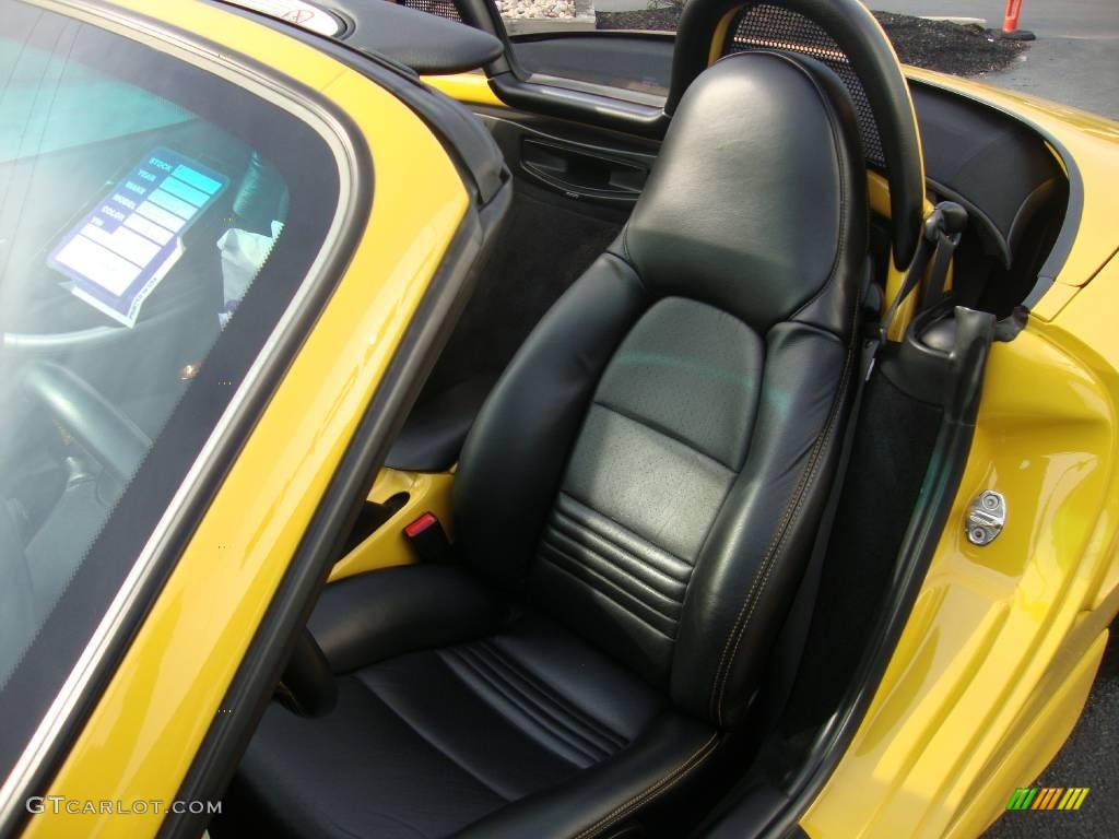 2003 Boxster S - Speed Yellow / Black photo #15