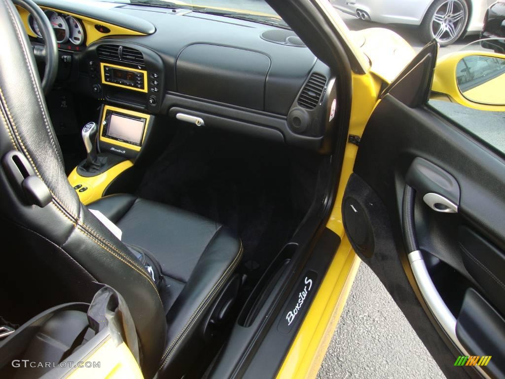 2003 Boxster S - Speed Yellow / Black photo #16