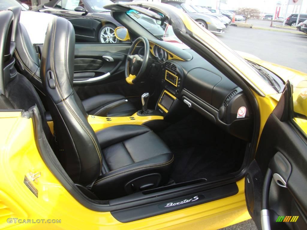 2003 Boxster S - Speed Yellow / Black photo #18