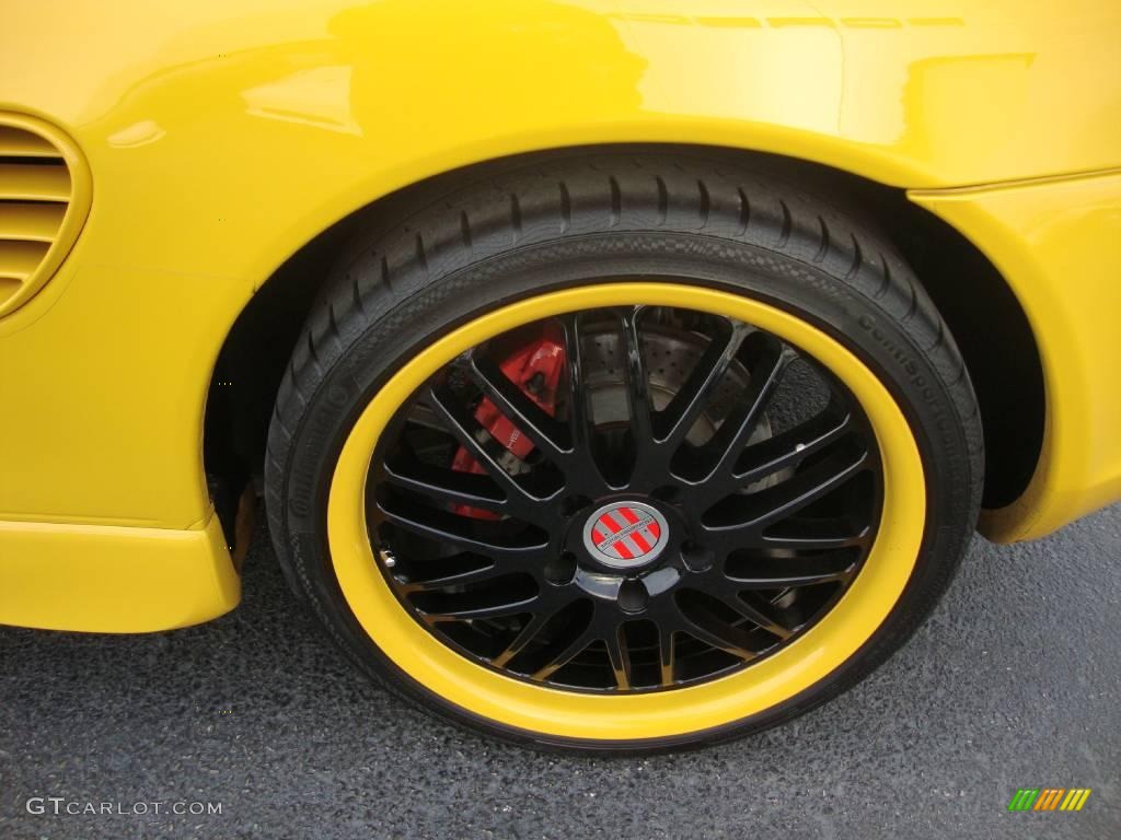 2003 Boxster S - Speed Yellow / Black photo #23